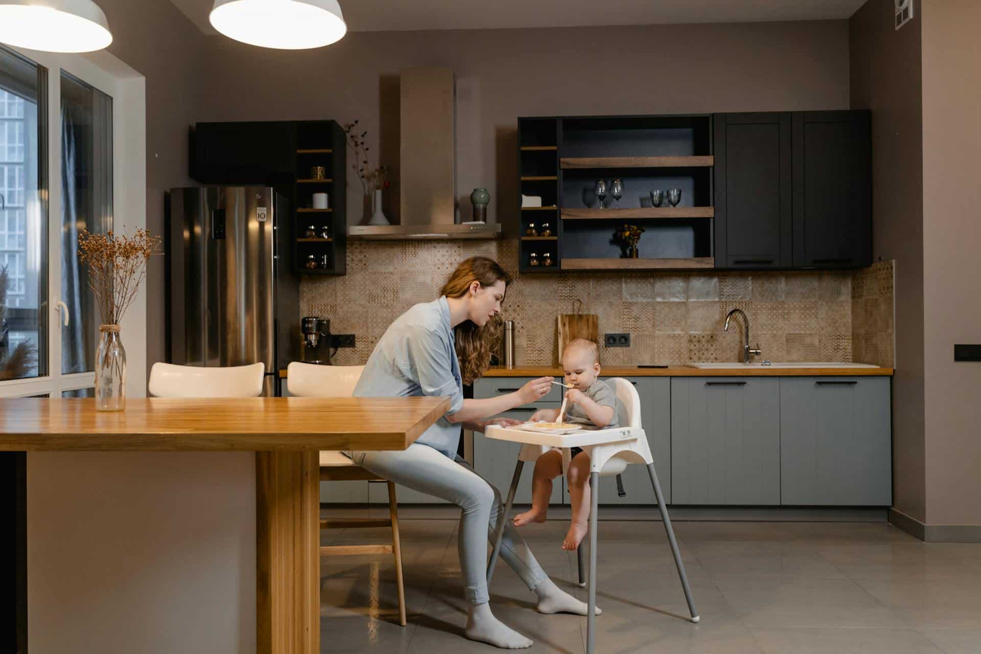 How to Baby Proof an Open Plan Kitchen?