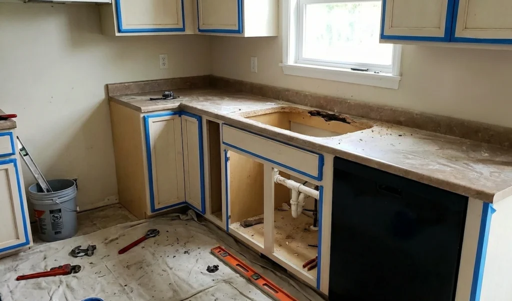 How To Prep for Kitchen Sink Replacement?