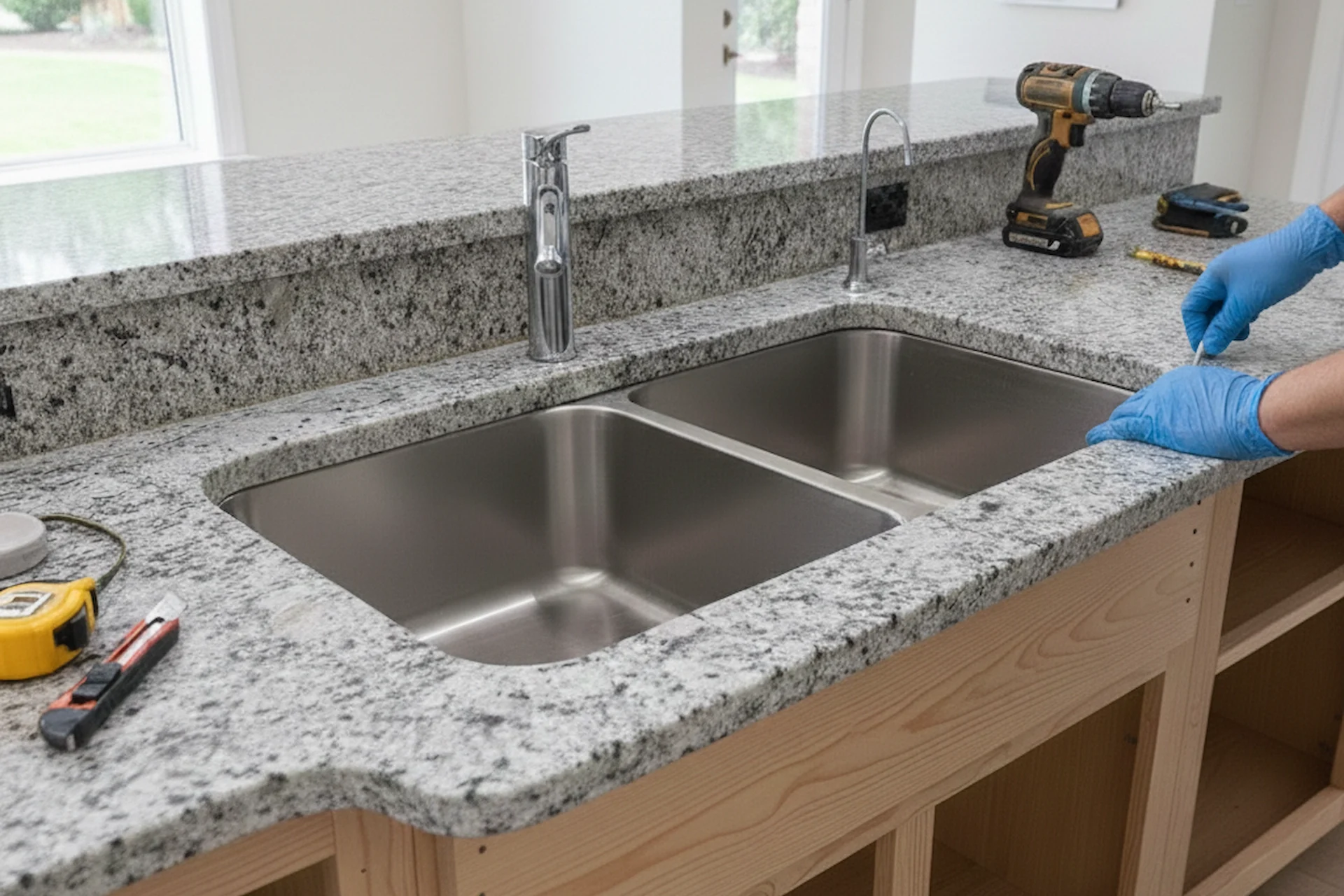 What Holds an Undermount Kitchen Sink in Place?