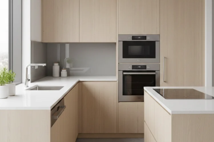 Can Integrated Appliances Make a Small Kitchen Look More Seamless?