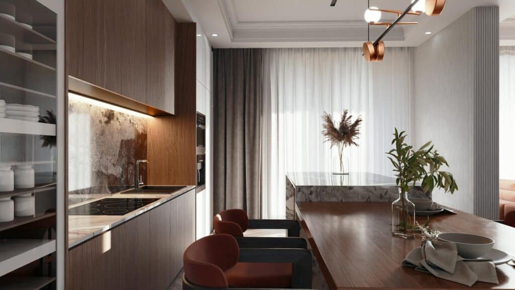 What Role Does Under-Cabinet Lighting Play in a Small Kitchen?