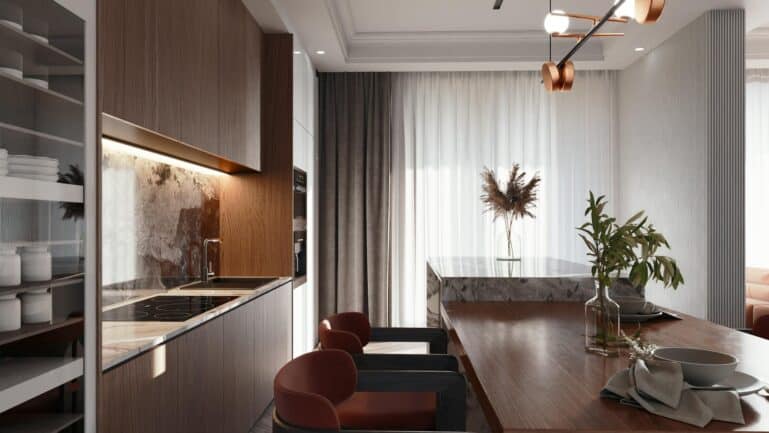 What Role Does Under-Cabinet Lighting Play in a Small Kitchen?