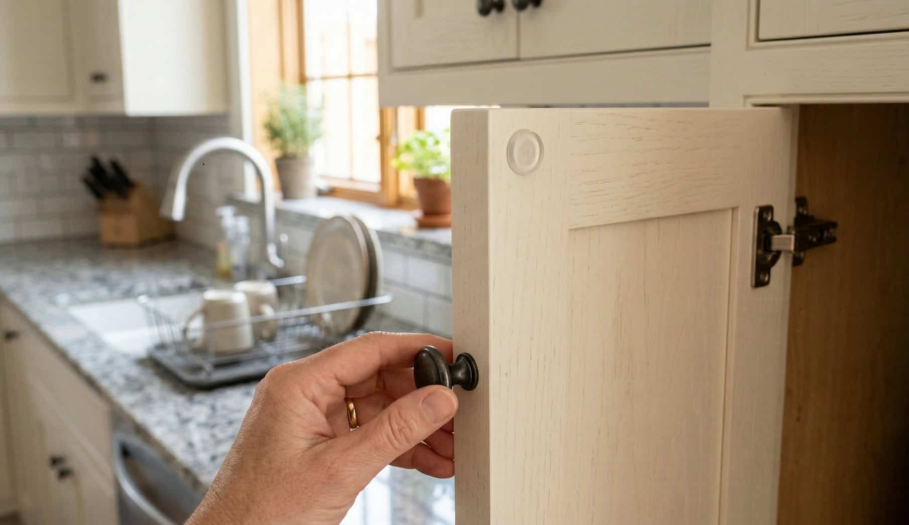 Should You Use Bumpers to Prevent Cabinet Doors From Slamming?